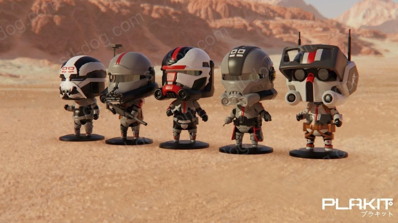 星球大战：异等小队 (The Bad Batch)3D打印图纸